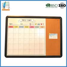 90x60cm Whiteboard Monthly Planner