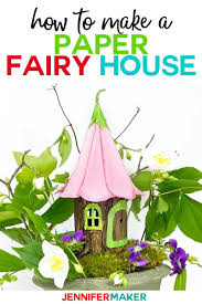 Diy Fairy House An Adorable Paper