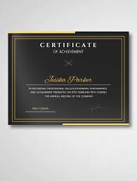 free elegant award certificate template