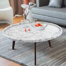 Fake Marble Side Table Hot 55