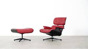 Shop the red chair and ottoman sets collection on chairish, home of the best vintage and used furniture, decor and art. Vitra Charles Eames Lounge Chair And Ottoman By Vitra Red Leather Black Shells At 1stdibs