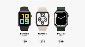 apple watch series 7 arrives with a