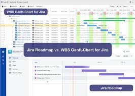 2023 wbs gantt chart vs jira roadmap