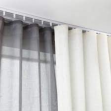 White S-Fold Curtain Track Double Bracket - 2 Pack - Smart Home Products