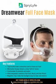Many full face cpap mask users encounter skin irritation, sweating, and leaks from with their masks. Dreamwear Full Face Mask Full Face Mask Cpap Mask Face Mask