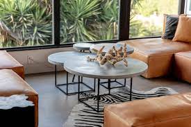 Concrete Coffee Table Nesting Tables