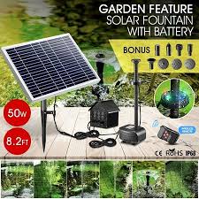 50w Solar Fountain Water Pump With