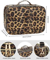 travel makeup case double makeup bag