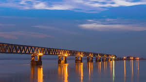 bogibeel bridge on brahmaputra river
