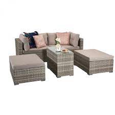 Harper Grey Stackable Sofa Set