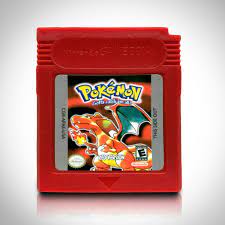Pokémon 1996 Red Version Ken Sugimori Nintendo Game Boy Cartridge & Bo -  RARE-T