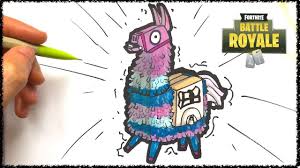 Llama coloring book for kids how to draw fortnite easy step by step coloring pages from fortnite llama coloring page , image source: Dibujo Llama Fortnite Cute Drawings Drawings Cool Drawings