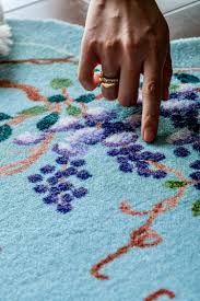 napa vine decorative rug mollyrugs