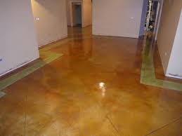 acid stained concrete flooring