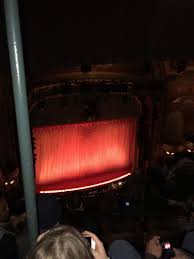 New Amsterdam Theatre Section Balcony L Row G Seat 11