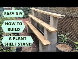Diy How To Build A Simple Plant Stand