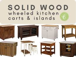 rolling kitchen carts islands