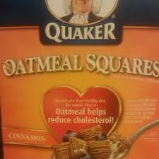 calories in quaker oatmeal squares