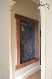Diy Framed Chalkboard Wall Shanty 2