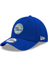 Philadelphia 76ers caps & hats (all prices are correct when pinned & may change). New Era Philadelphia 76ers Mens Blue Team Classic 39thirty Flex Hat 5903413