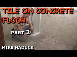 How To Install Tile In A Basement