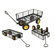 500kg garden trolley cart folding