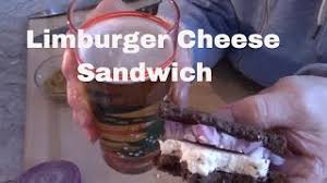 limburger cheese sandwich the