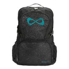 nfinity black sparkle backpack purple