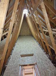 attic floors and ladders storage