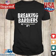 Barriers the blueprint hoodie for women's or men's. Breaking Barriers 42 Players Alliance Mlb Shirt Sweater Hoodie And Long Sleeved Ladies Tank Top