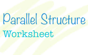 C is the best answer. Parallel Structure Worksheets Teachers Pay Teachers