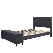 Platform Bed Upholstered Storage Bed
