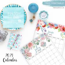 Fortunately, every new year brings new hopes and that's why i love making you these monthly printable calendars. Free Printable Calendar 2021 The Navage Patch