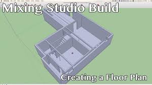 mixing studio build creating a floor