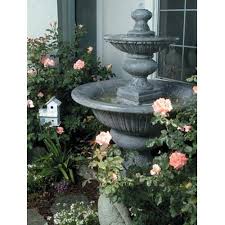 Fiore Large Formal Garden Fountain 2072