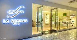 At La Source Spa In Orchard Road