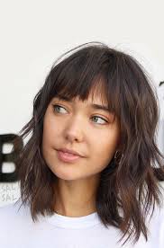 Hairstyles with bangs can give you a refreshed and trend look in 2021. 21 Cute Lob With Bangs To Copy In 2021 Layers For Younger Look