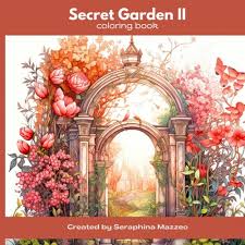 secret garden ii coloring book 8 5x8 5