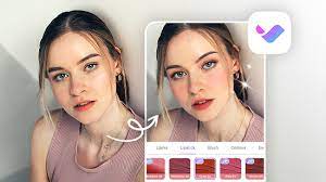 makeup filter app for a radiant look