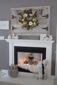 Fall Fireplace Styling Ideas