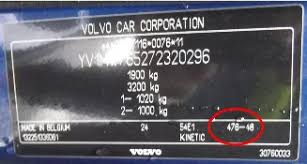 Volvo V50 Colour Chart 2019