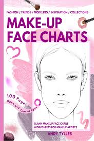 make up face charts