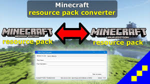 minecraft resource pack converter