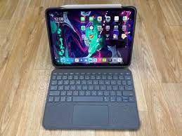 Logitech Folio Touch For Ipad Pro Review Insane Value Youtube gambar png