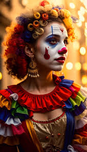 beautiful clown playground ai