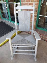 gray er barrel rocking chair