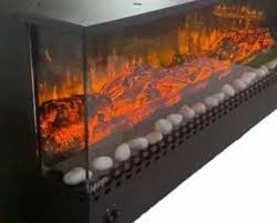 3 Sided Decorative Electric Fireplace