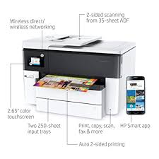 Make sure your printer is powered on. Amazon In Buy Hp Desk Jets G5j38a B1h Officejet Pro 7740 Wide Format All In One Color Printer With Duplex Printing Online At Low Prices In India Hp Reviews Ratings