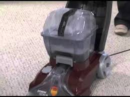 how to use hoover power scrub deluxe