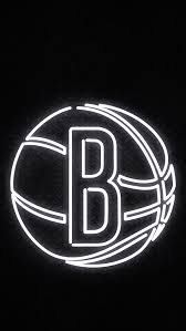 The brooklyn nets logo is one of the nba logos and is an example of the sports industry logo from united states. Brooklyn Nets Logo Wallpaper Posted By Christopher Mercado